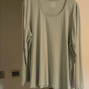 Chico's Long Sleeve Tee - Sage Green